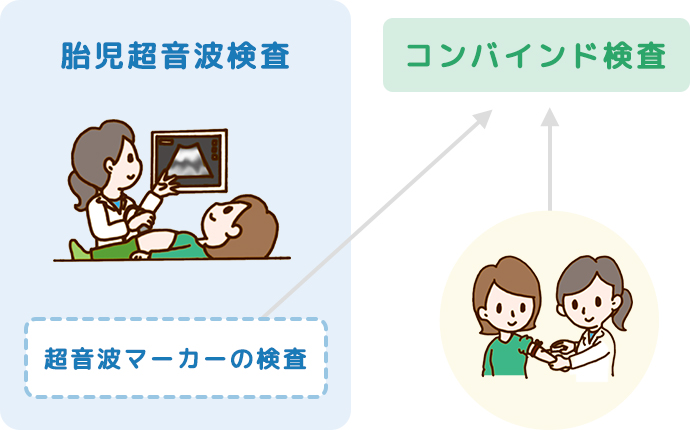 超音波マーカーの検査・コンバインド検査とはどんな検査ですか？